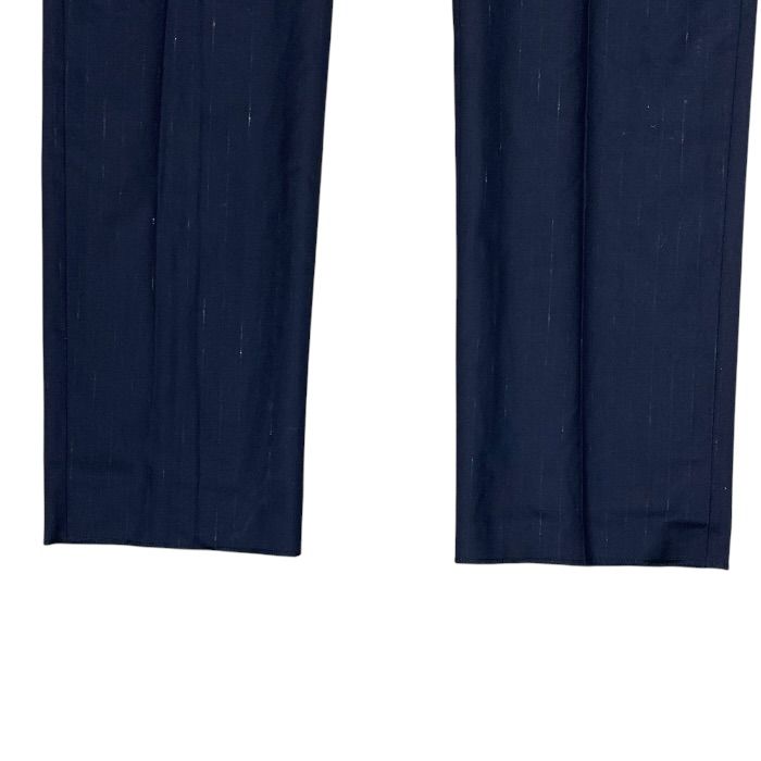 Louis Vuitton Trousers Suit Pants Striped Straight Gyk Wool Navy Business Smart — view 5