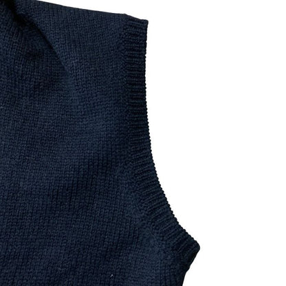 Dior Knit All in One Romper Short Sleeve CD Logo Cashmere Black Feminine Sweater — view 6