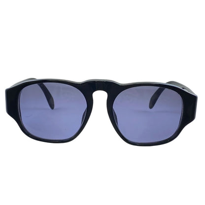 Chanel CC Logo Sunglasses Eyewear Acetate Black Feminine Mode — view 2