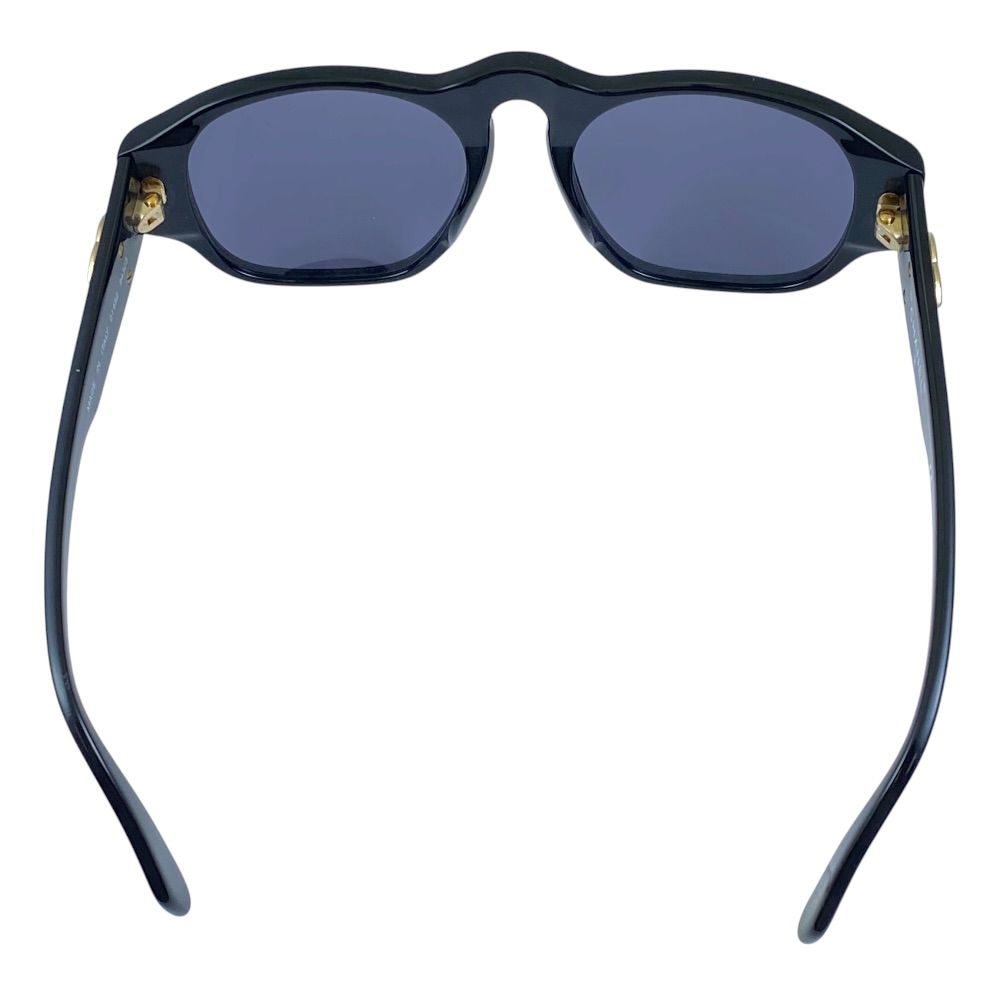 Chanel CC Logo Sunglasses Eyewear Acetate Black Feminine Mode — view 4