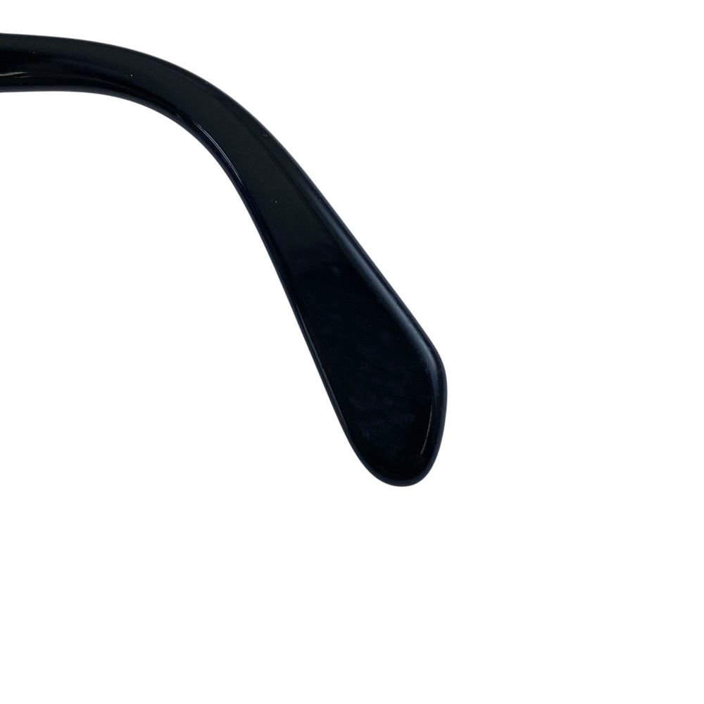 Chanel CC Logo Sunglasses Eyewear Acetate Black Feminine Mode — view 9