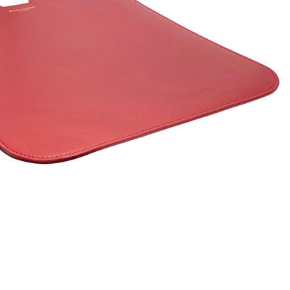 Saint Laurent iPad Case Tablet Pouch Leather Red Practical — view 3