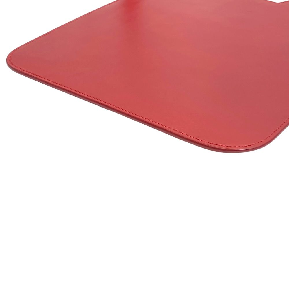 Saint Laurent iPad Case Tablet Pouch Leather Red Practical — view 4