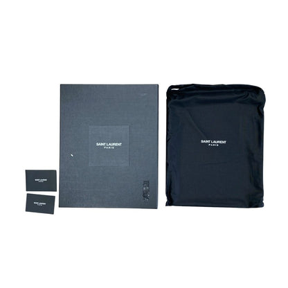 Saint Laurent iPad Case Tablet Pouch Leather Metallic Gold Practical — view 9