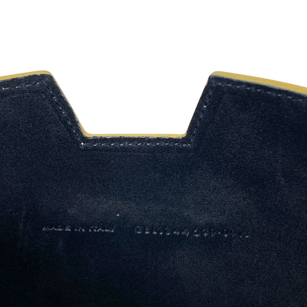 Saint Laurent iPad Case Tablet Pouch Leather Metallic Gold Practical — view 6