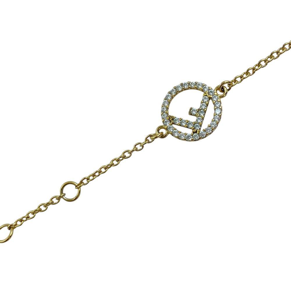 Fendi Is Bracelet Rhinestone Gold Feminine Accent — view 5