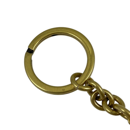 Saint Laurent Pink Panthere Key Holder Key Ring Charm Tiger Yellow Gold Unique — view 7