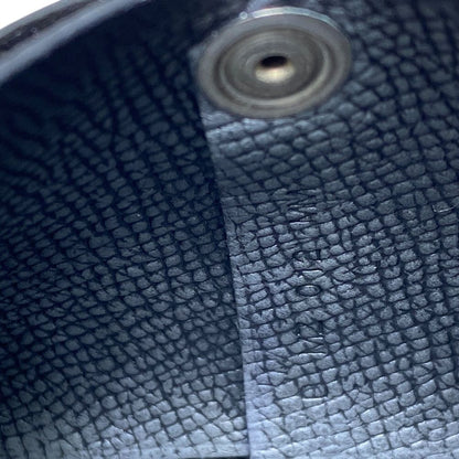 Hermes Epsom Calvi Coin Case Pass Wallet Leather Black Practical — view 8
