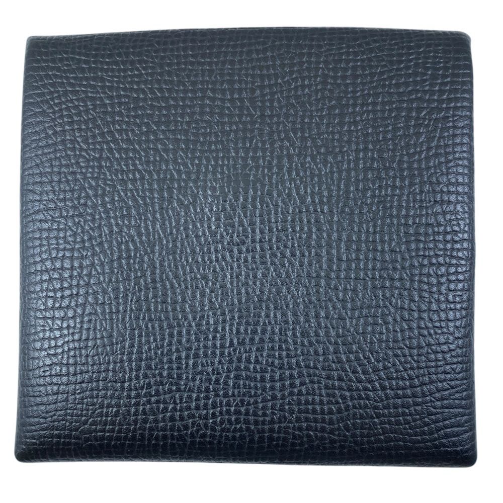 Hermes Epsom Calvi Coin Case Pass Wallet Leather Black Practical — view 2