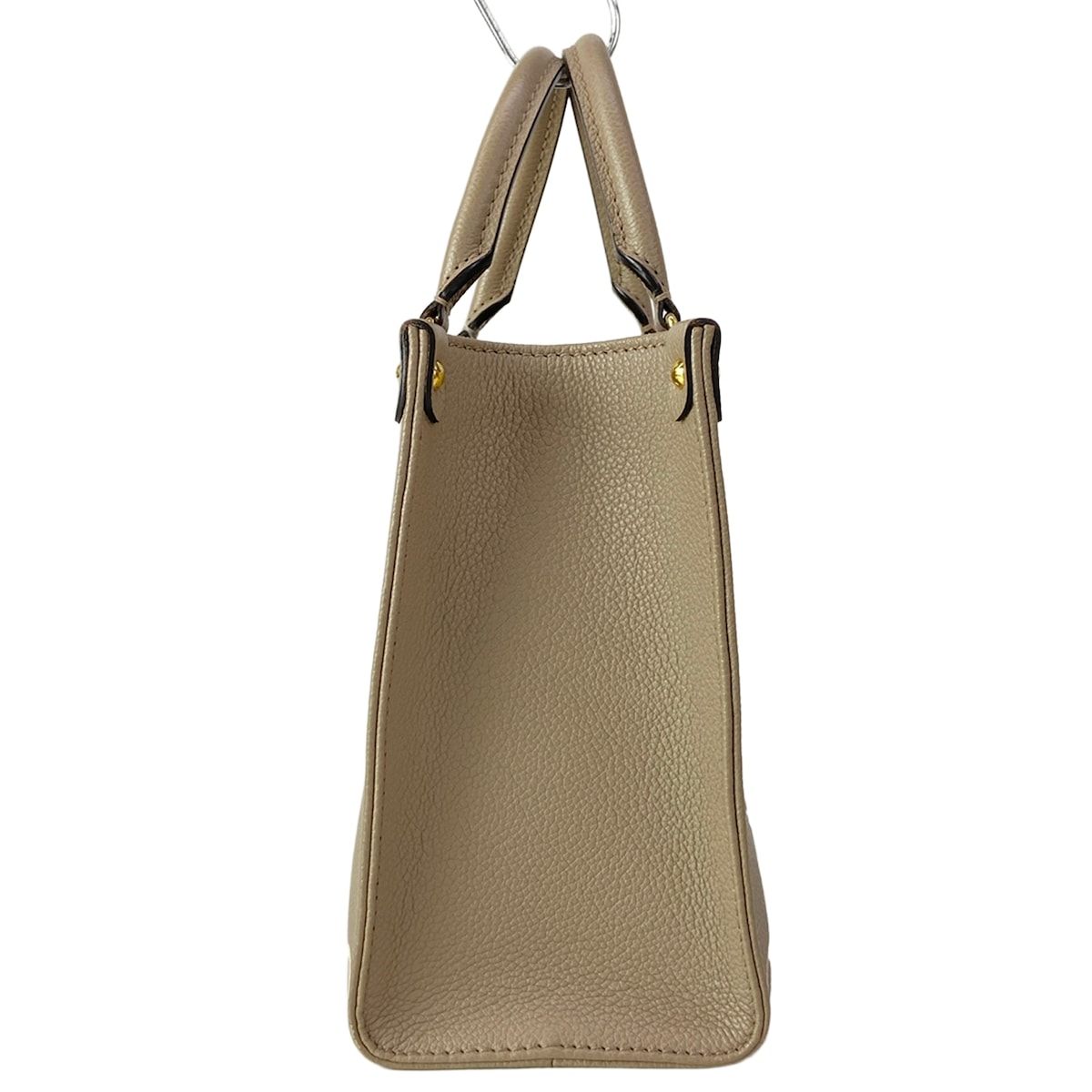 Louis Vuitton Tote by the Pool On The Go PM Cream Leather Cowhide — view 2