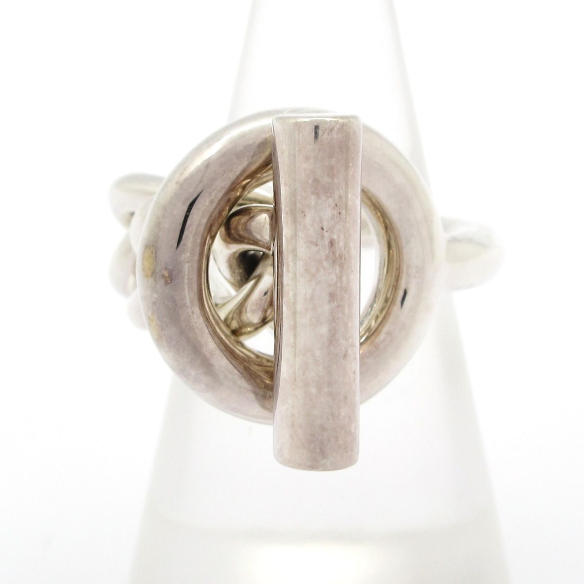 Hermes Ring Croisette Silver