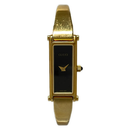 Gucci Watch Black Gold