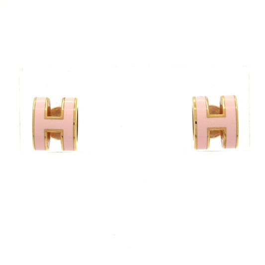 Hermes Earrings Mini Pop Light Pink Gold