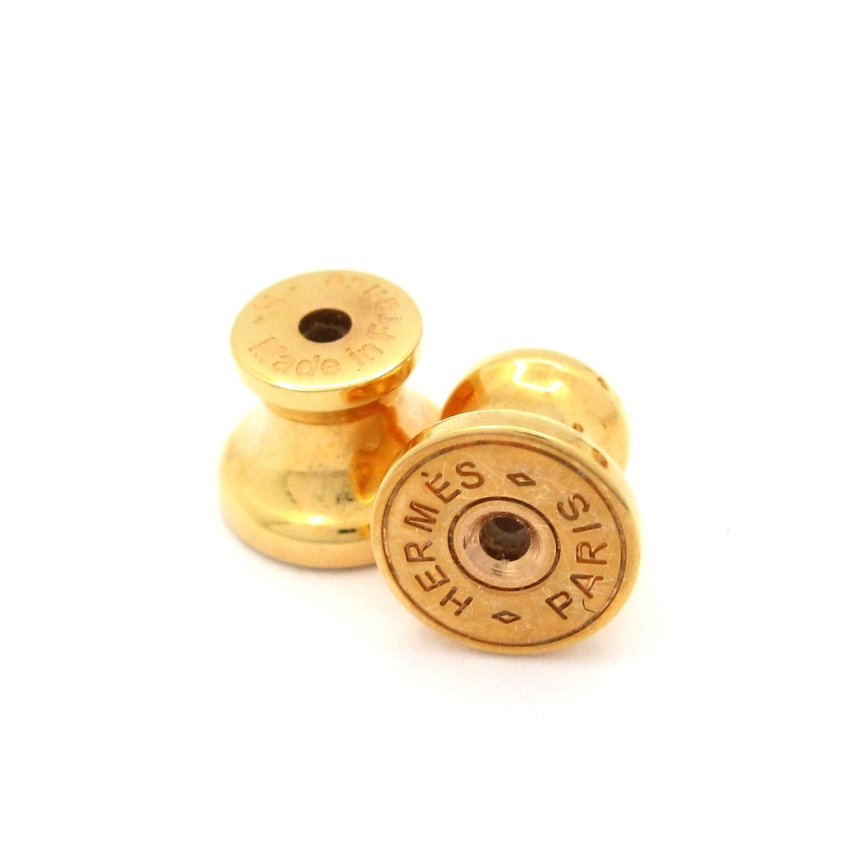 Hermes Earrings Mini Pop Light Pink Gold — view 6