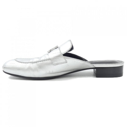 Hermes Trocadero Sandals Silver — view 2
