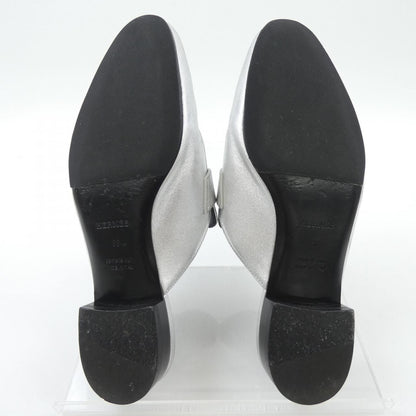 Hermes Trocadero Sandals Silver — view 4