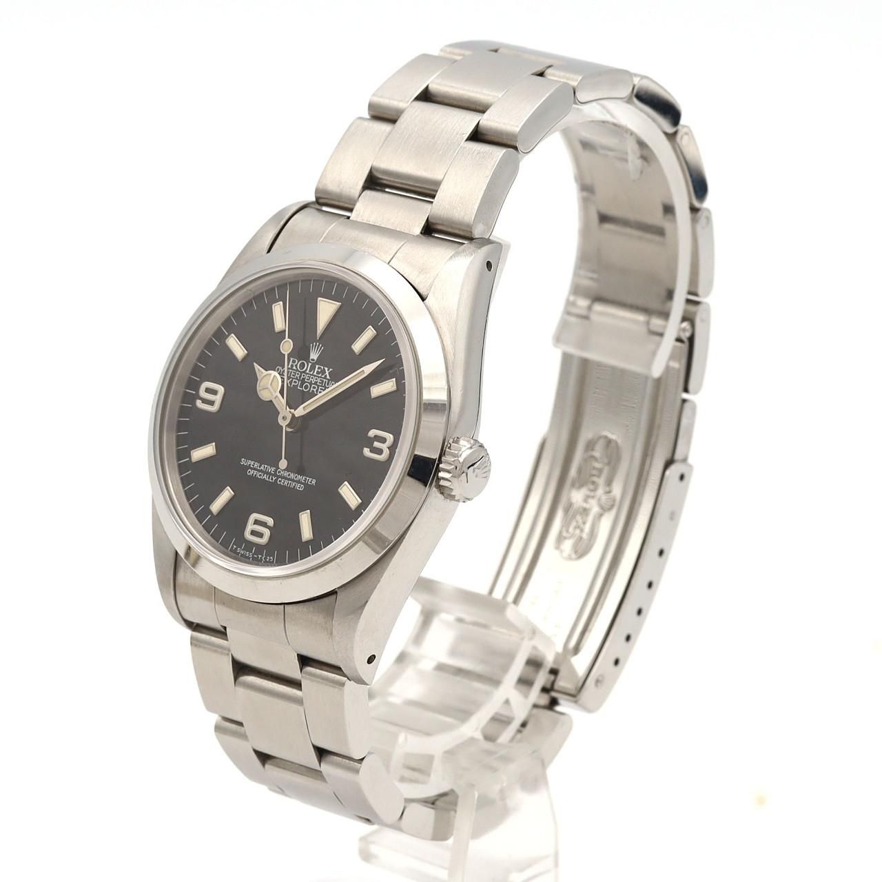 Rolex Explorer I SS Automatic Winding S Number Watch — view 2