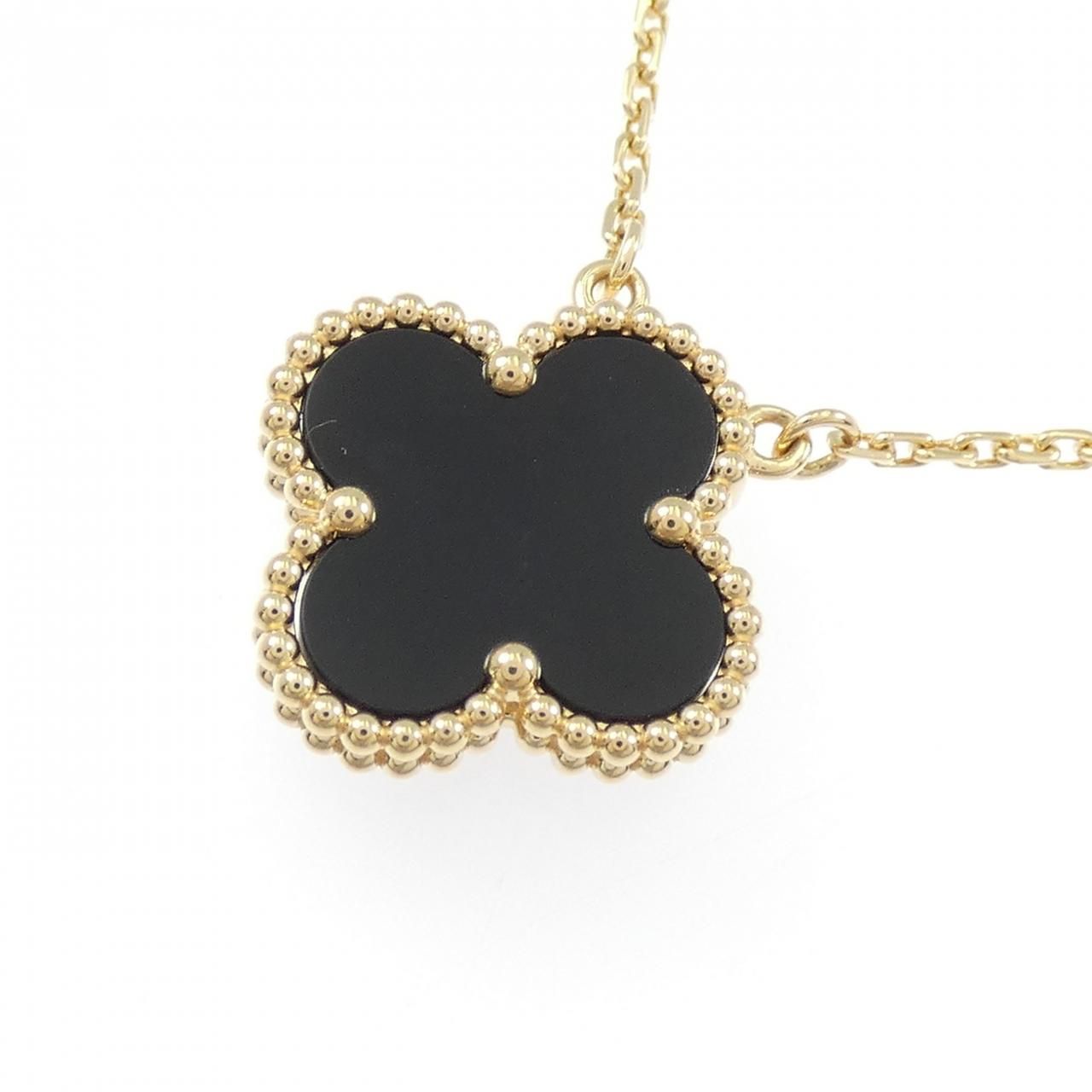 Van Cleef & Arpels Vintage Alhambra Necklace — view 3