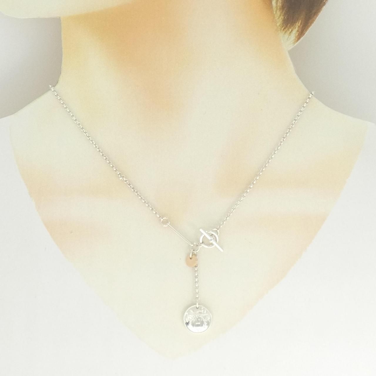 Hermes Exlibris Necklace Gold — view 6