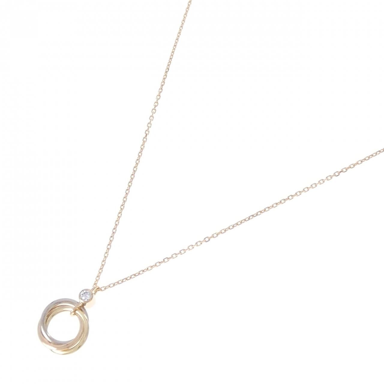 Cartier Trinity Necklace Gold — view 2