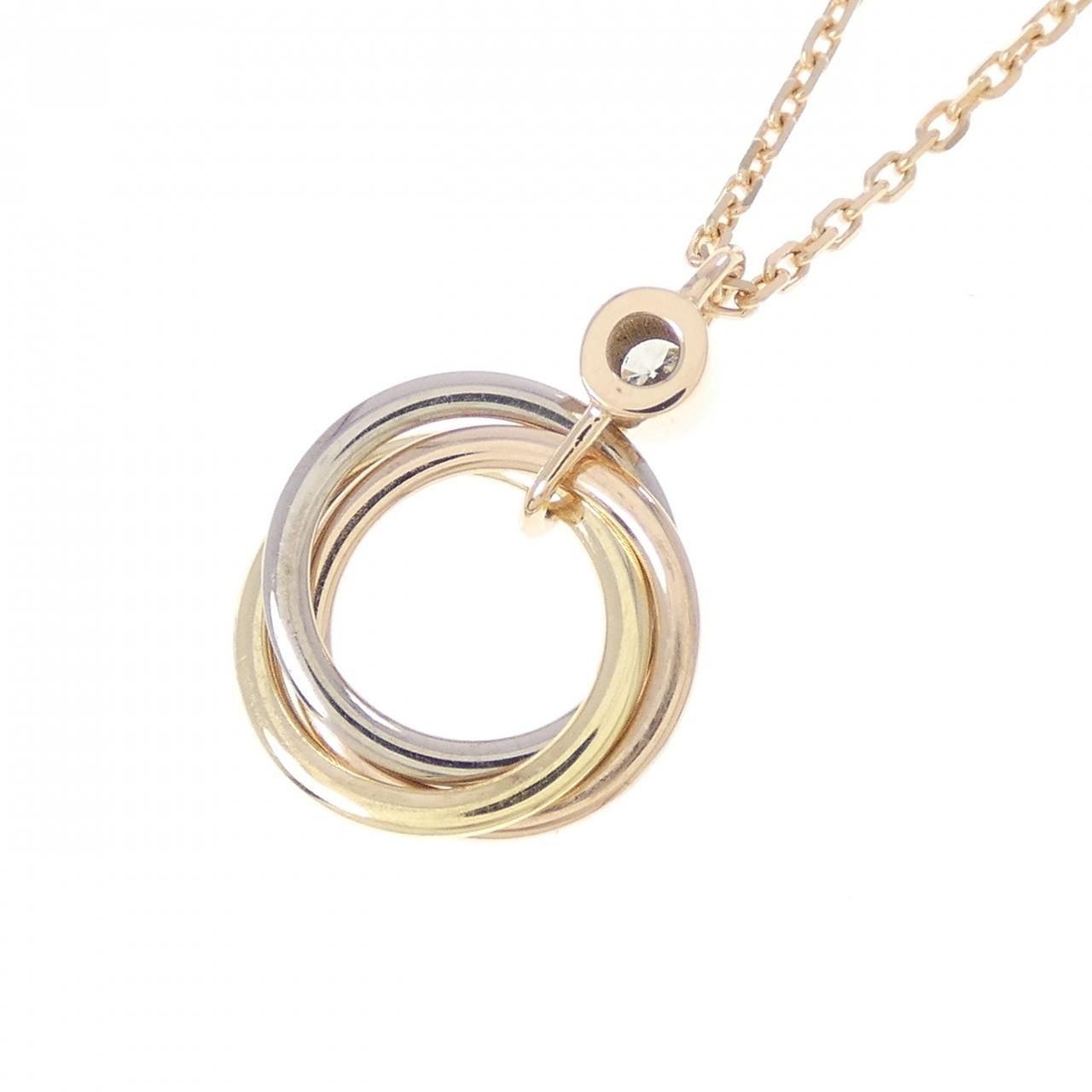 Cartier Trinity Necklace Gold — view 4