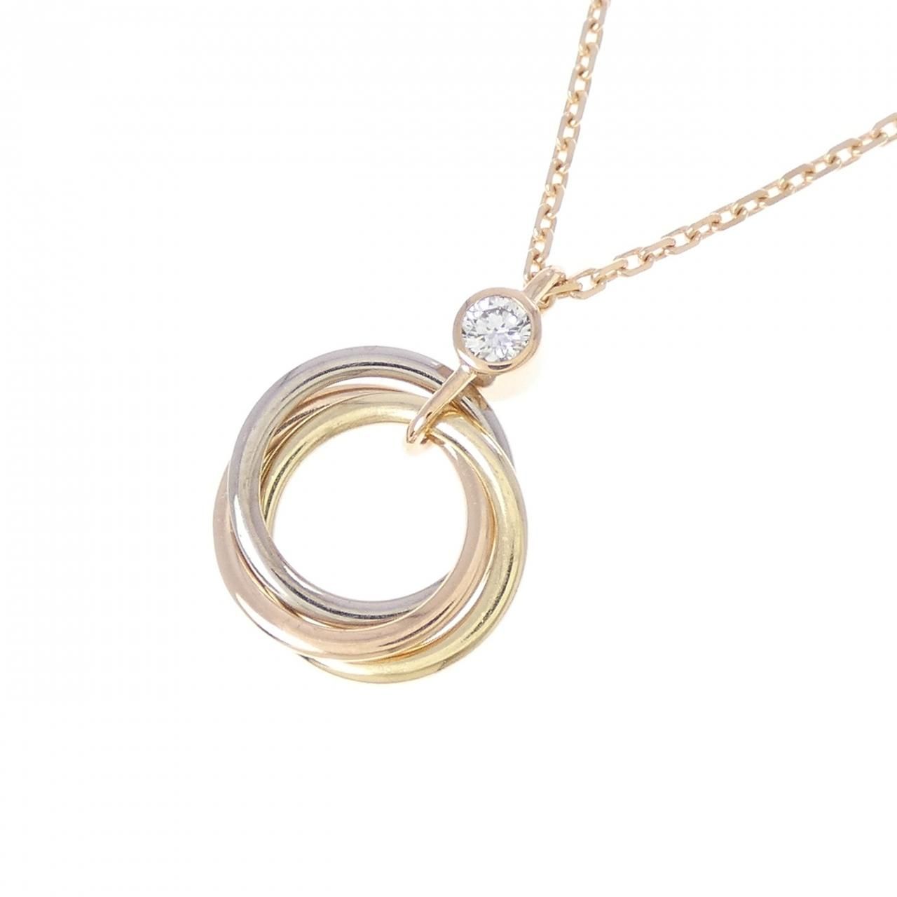 Cartier Trinity Necklace Gold — view 3