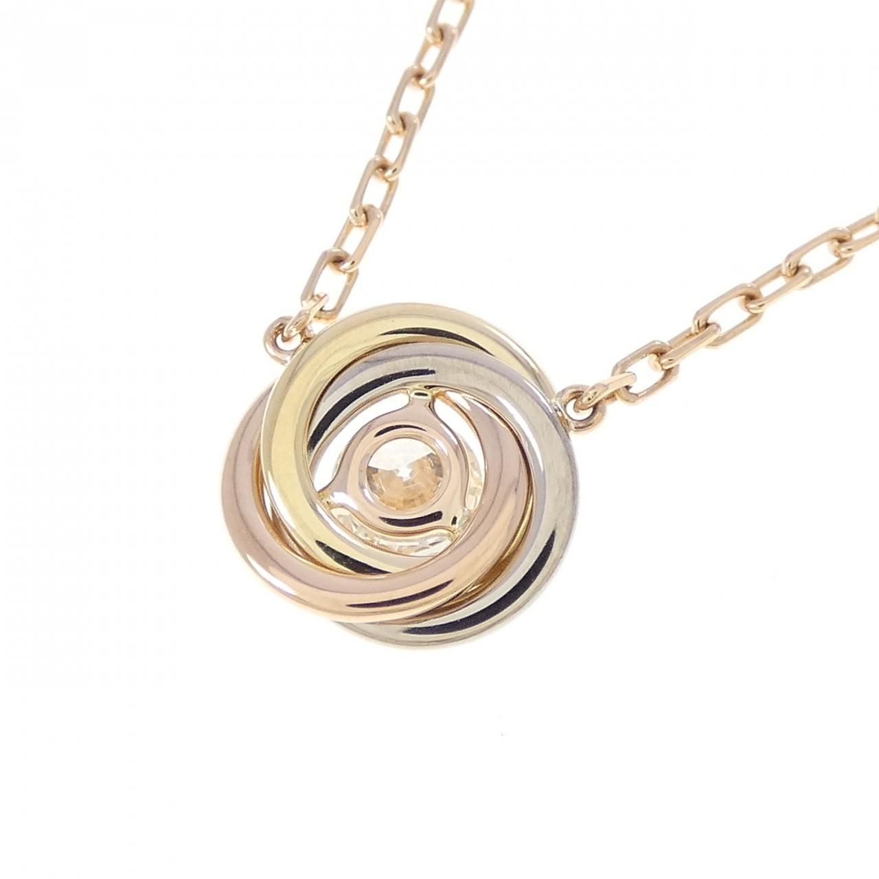 Cartier Trinity Necklace Gold — view 4
