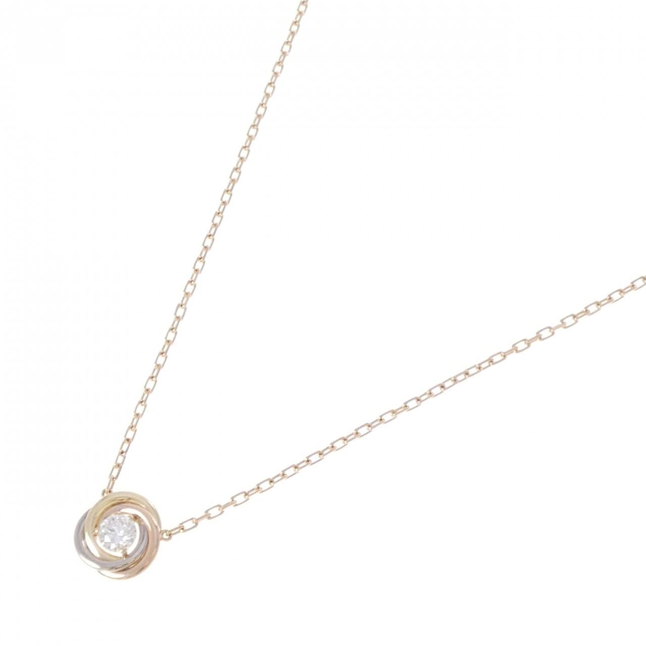 Cartier Trinity Necklace Gold — view 2