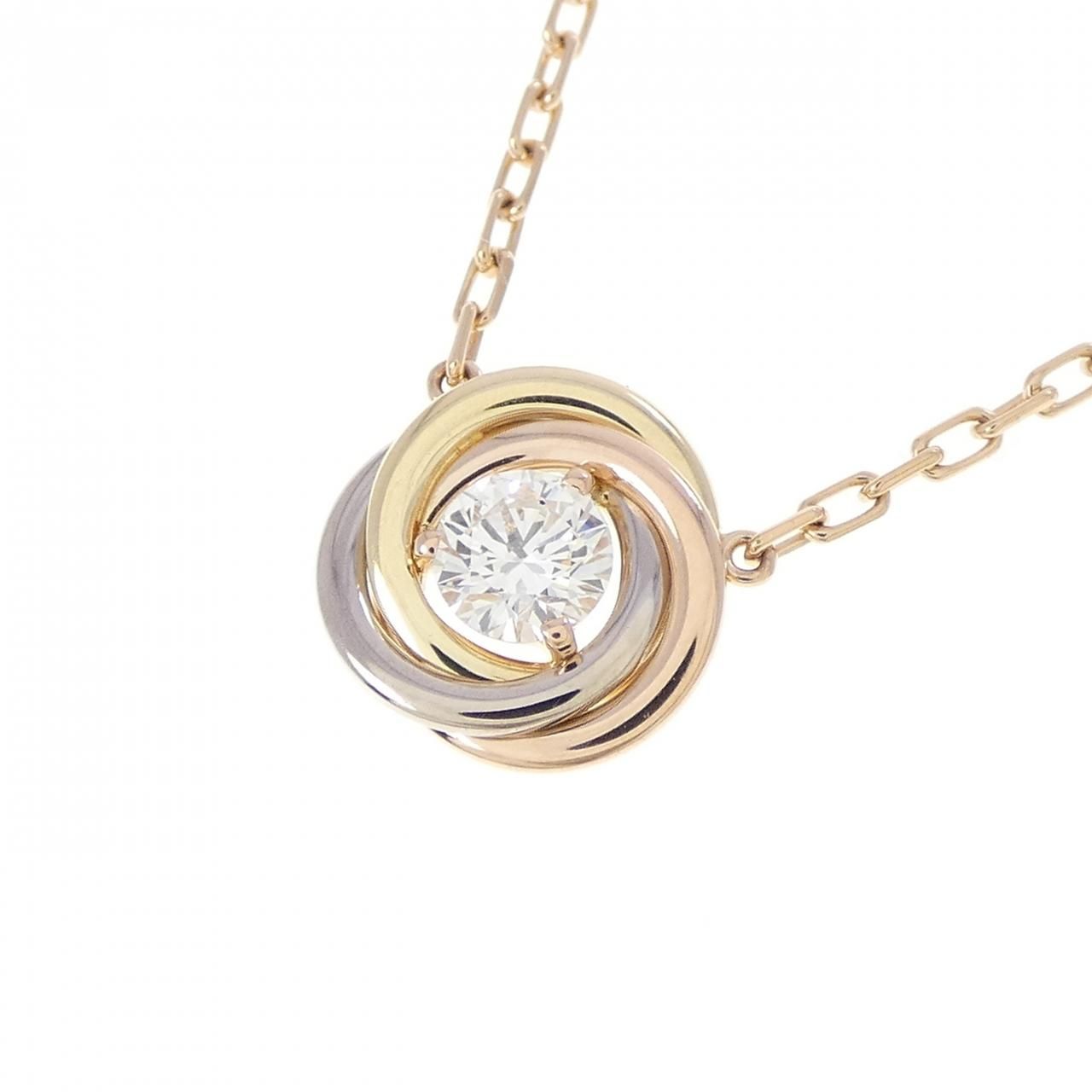 Cartier Trinity Necklace Gold — view 3