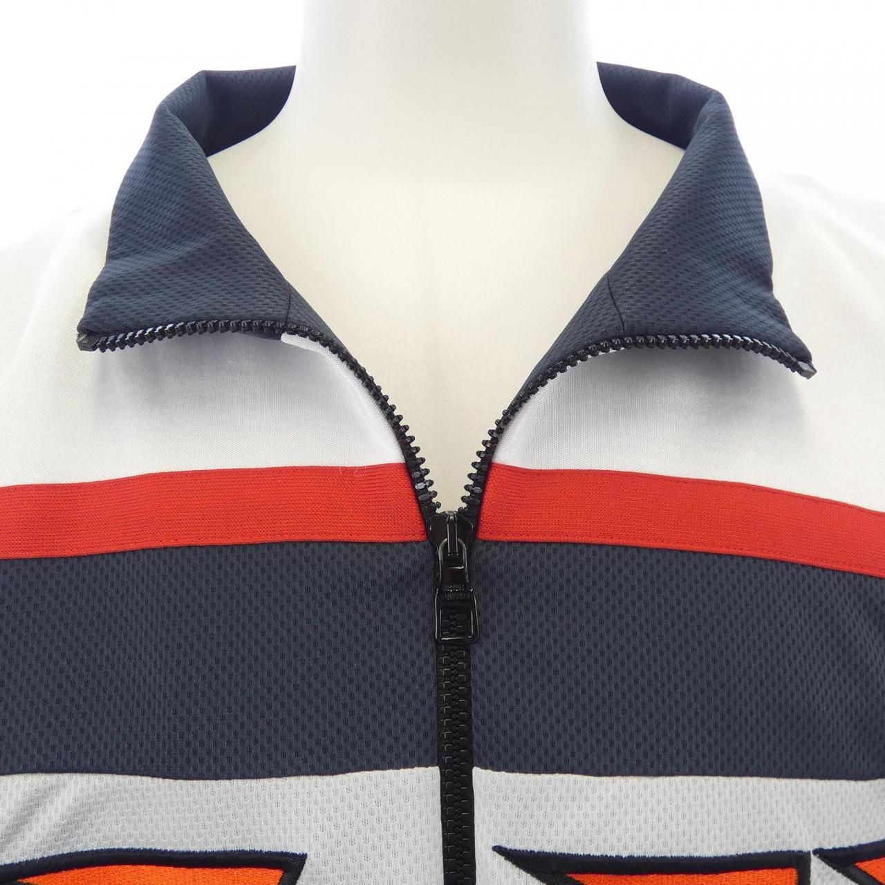 Louis Vuitton Embellished LV Graphic Hockey Track Top Jacket — view 5