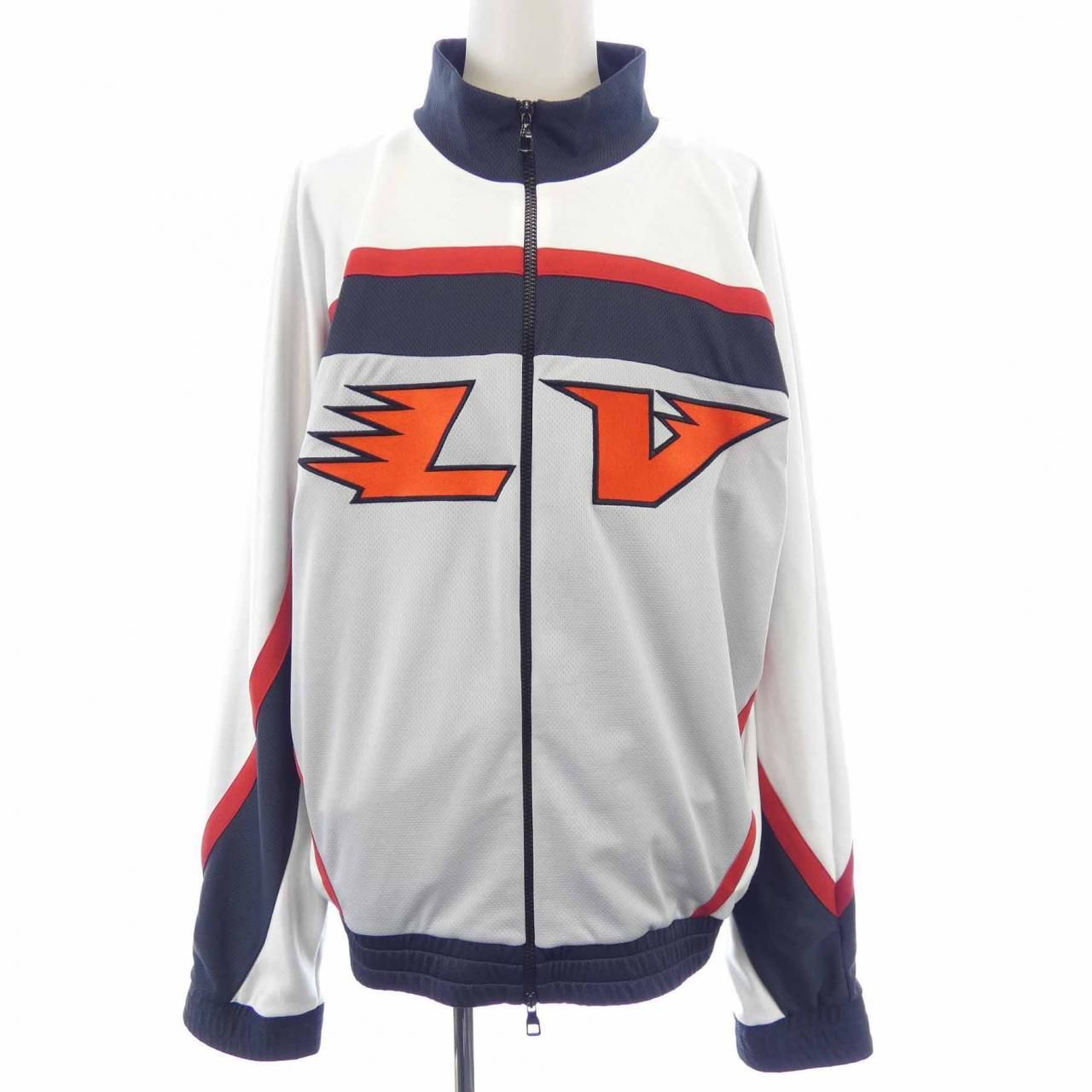 Louis Vuitton Embellished LV Graphic Hockey Track Top Jacket