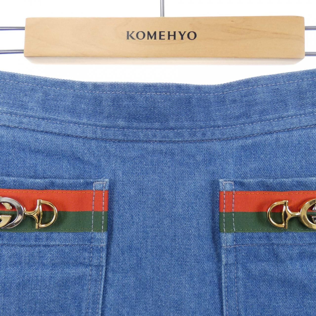 Gucci Skirt Blue — view 5