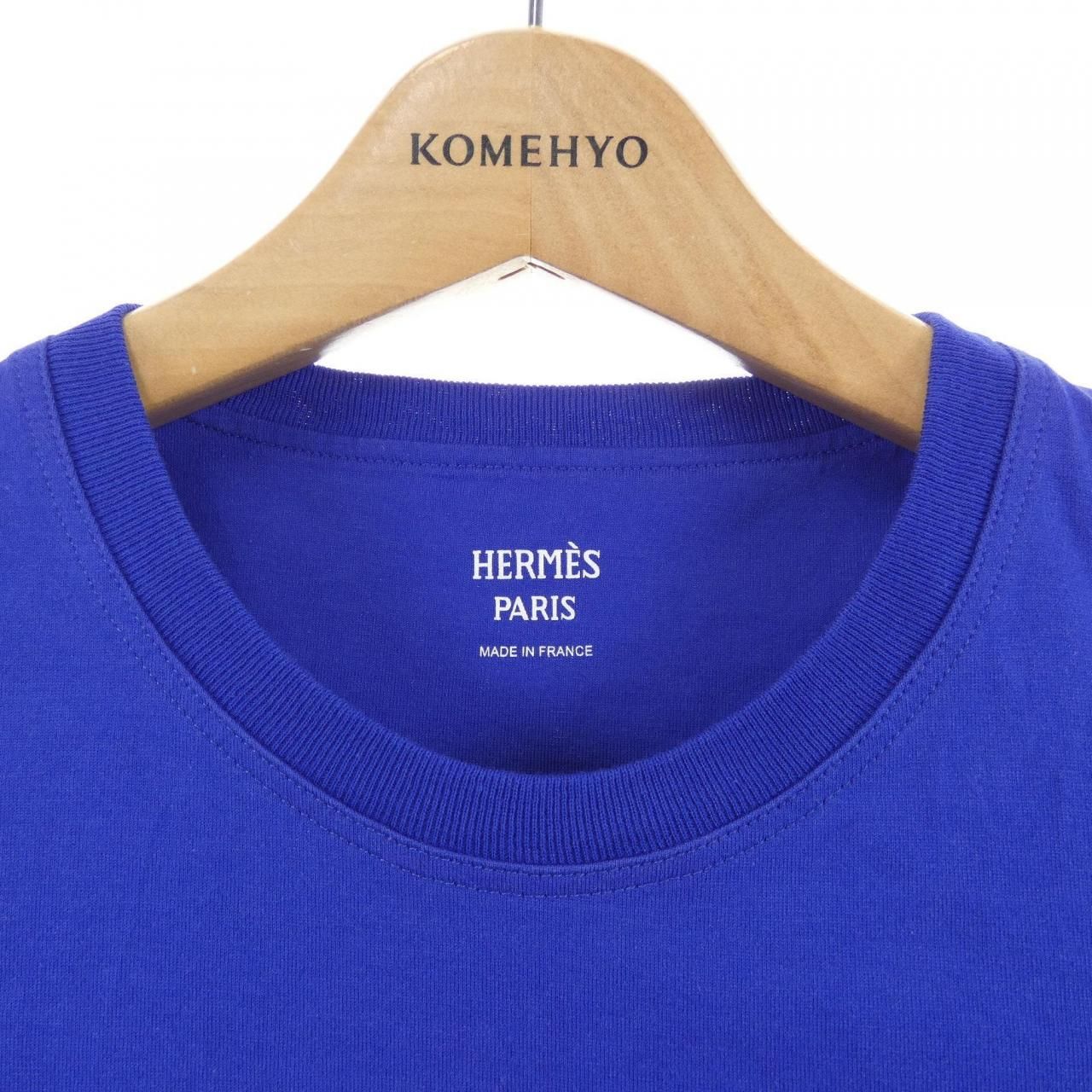 Hermes Mosaic T-Shirt Blue — view 5