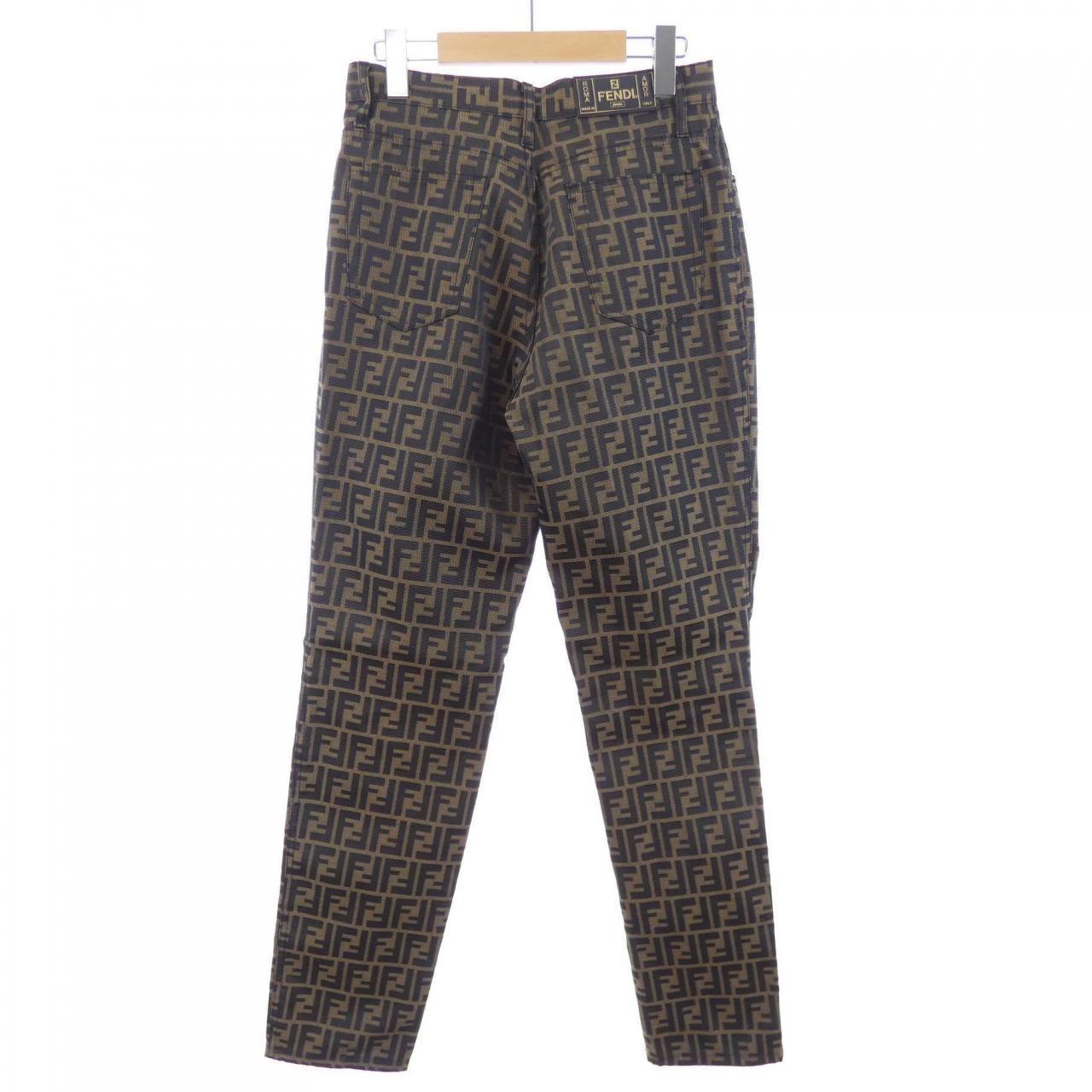 Fendi Vintage Pants Brown — view 2