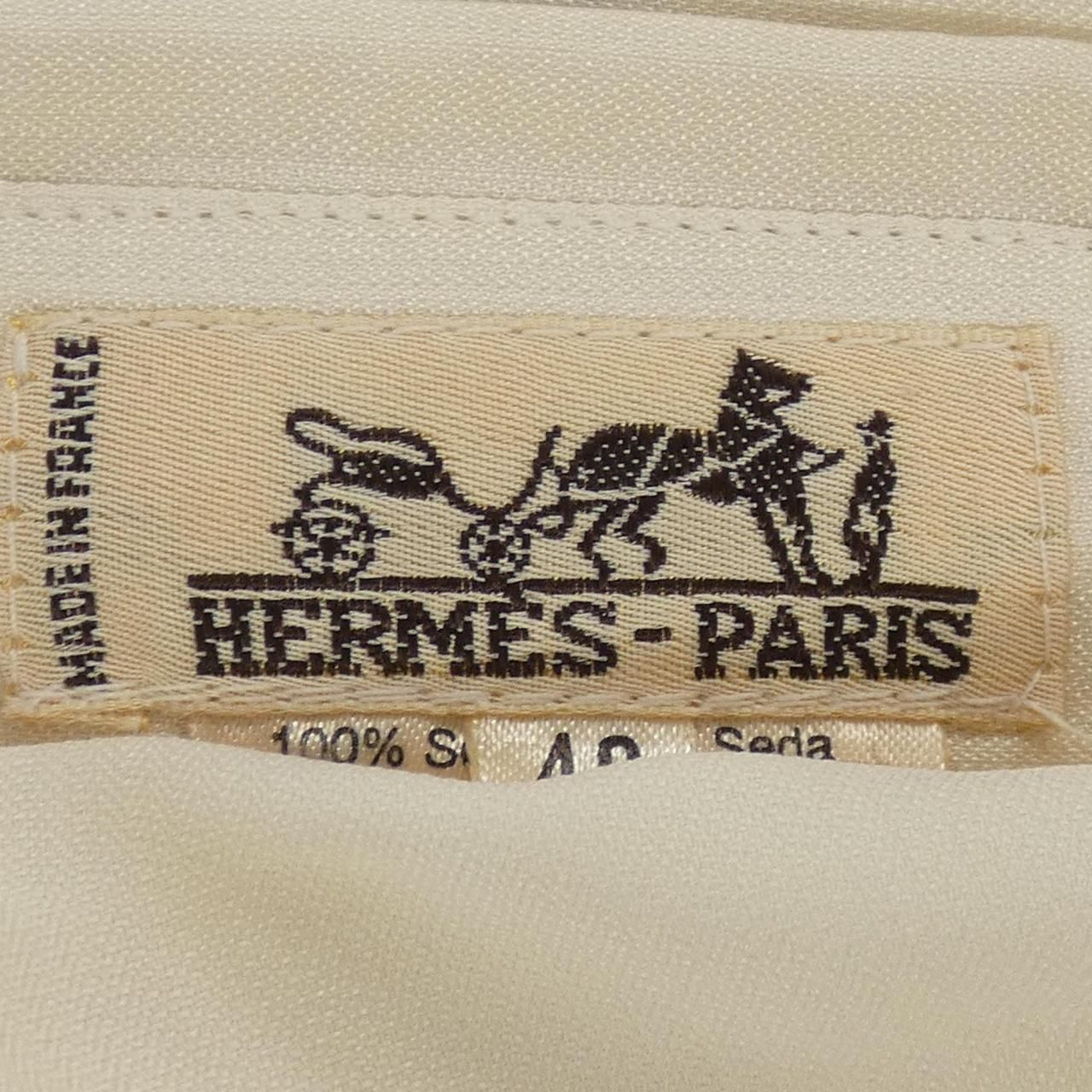 Hermes Vintage Cirque Molier Twill Rene Shirt — view 4