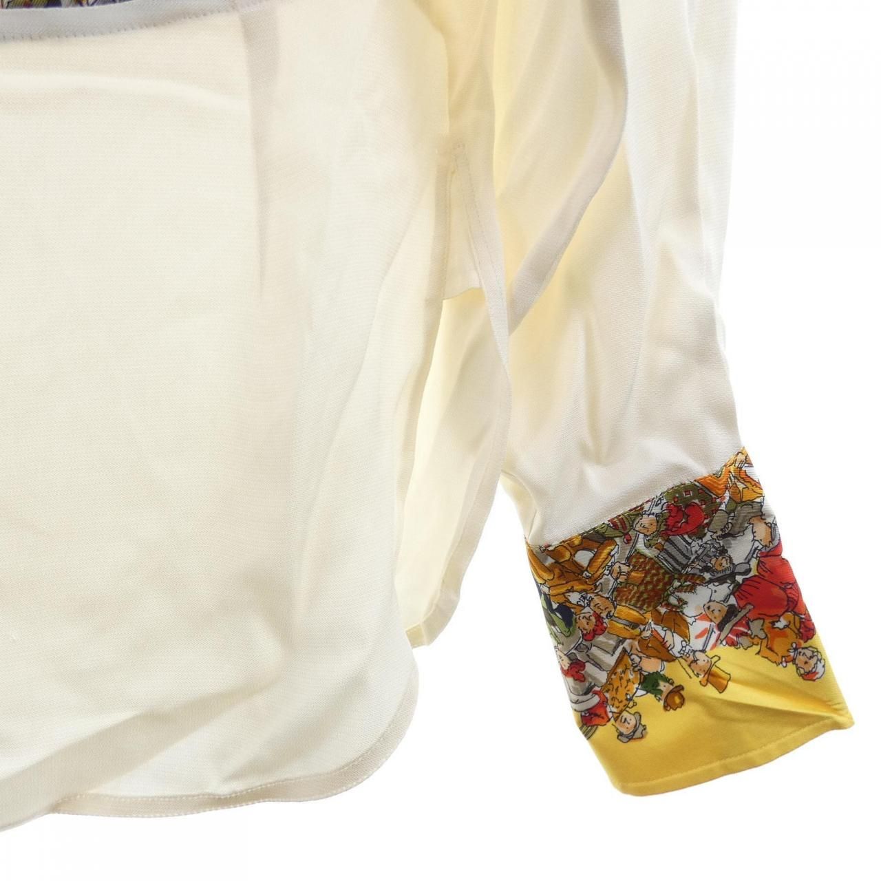 Hermes Vintage Cirque Molier Twill Rene Shirt — view 6