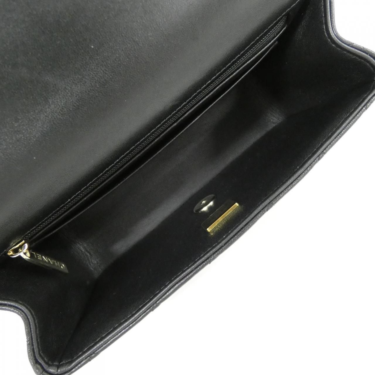 Chanel Bag Handbag Black — view 8