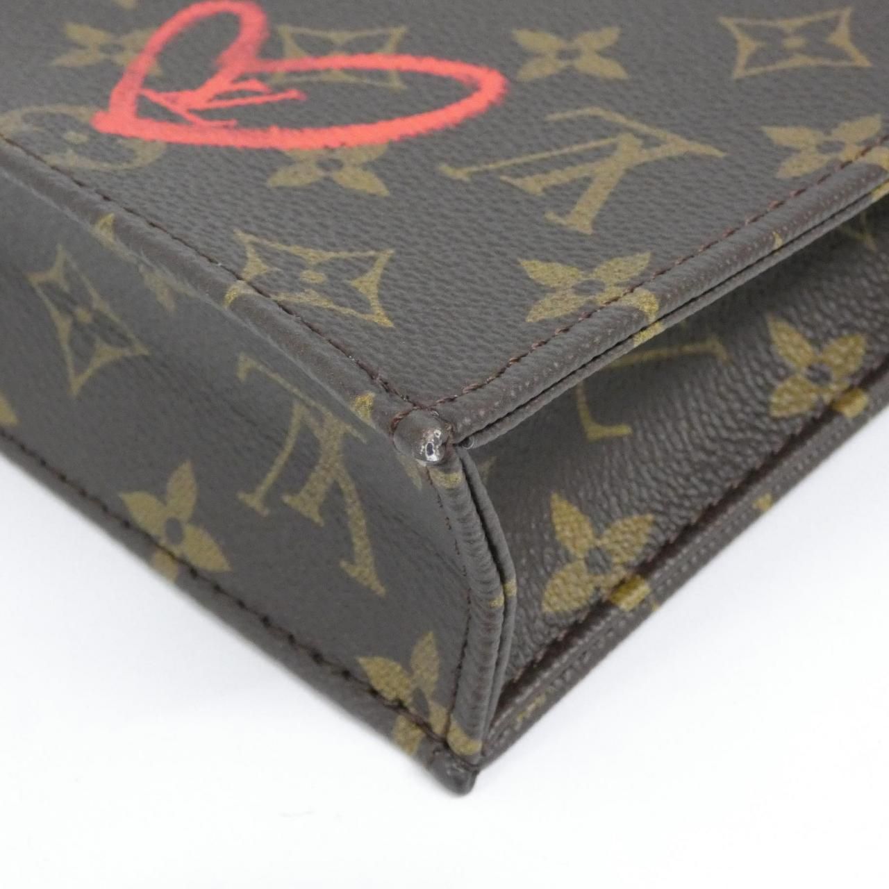Louis Vuitton Monogram Petite Sac Plat — view 3