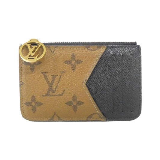 Louis Vuitton Monogram Reverse Card Case Holder Romy Coin &
