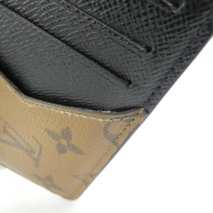 Louis Vuitton Monogram Reverse Card Case Holder Romy Coin & — view 3