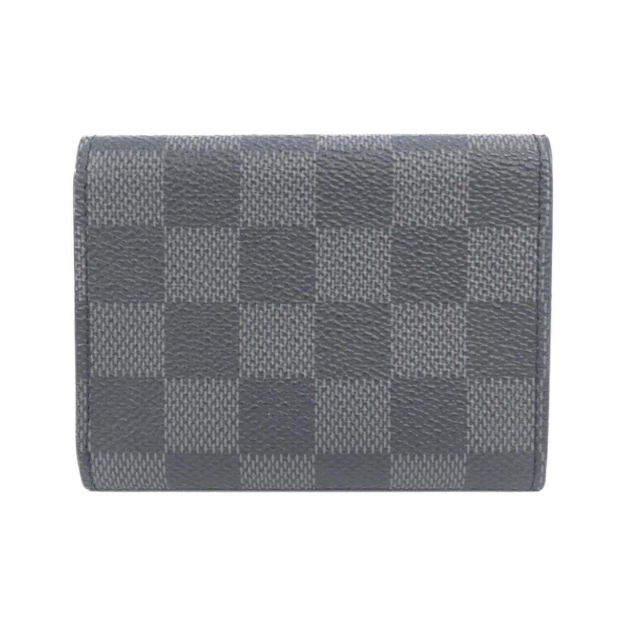 Louis Vuitton Damier Graphite Envelope Business Card Holder Case — view 2
