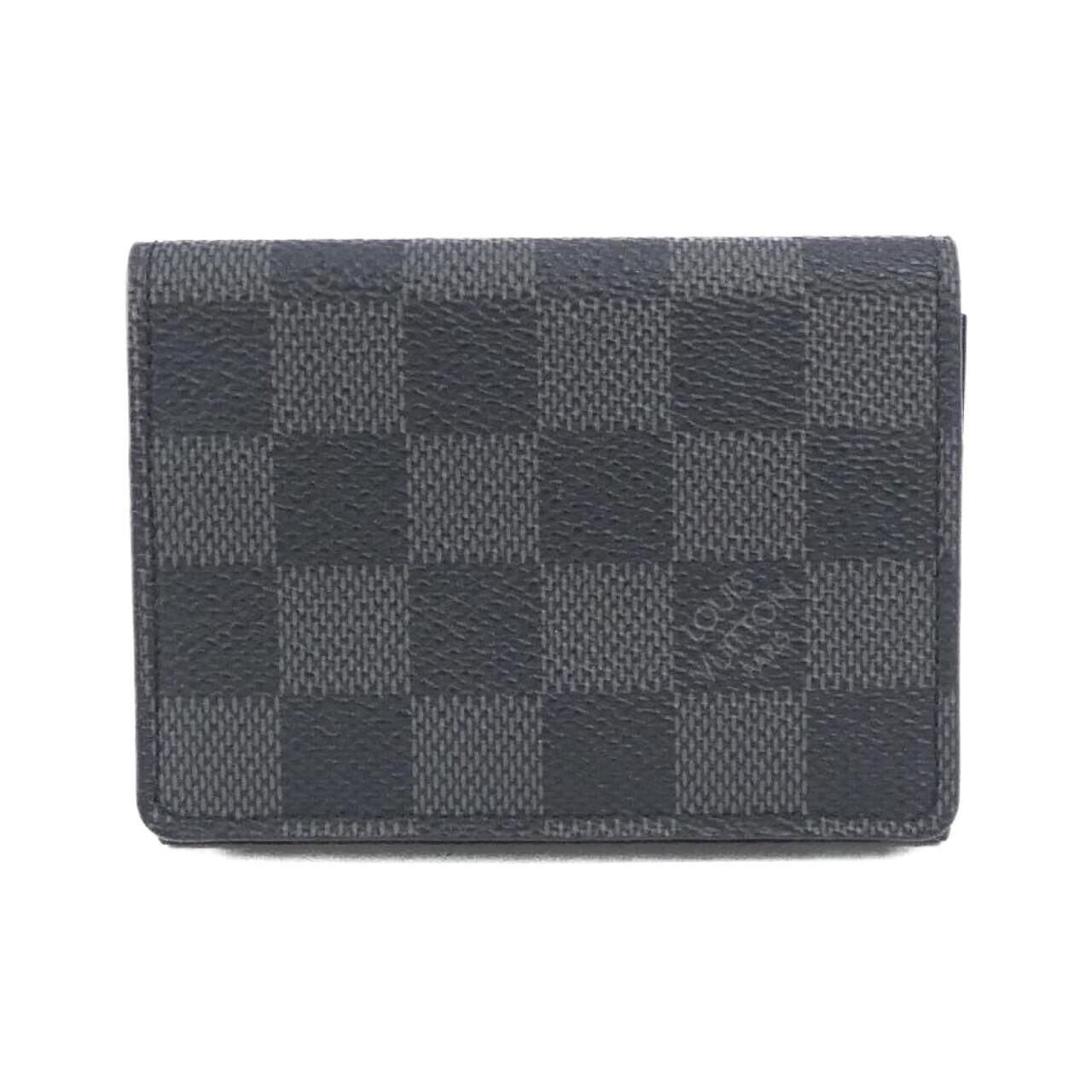 Louis Vuitton Damier Graphite Envelope Business Card Holder Case