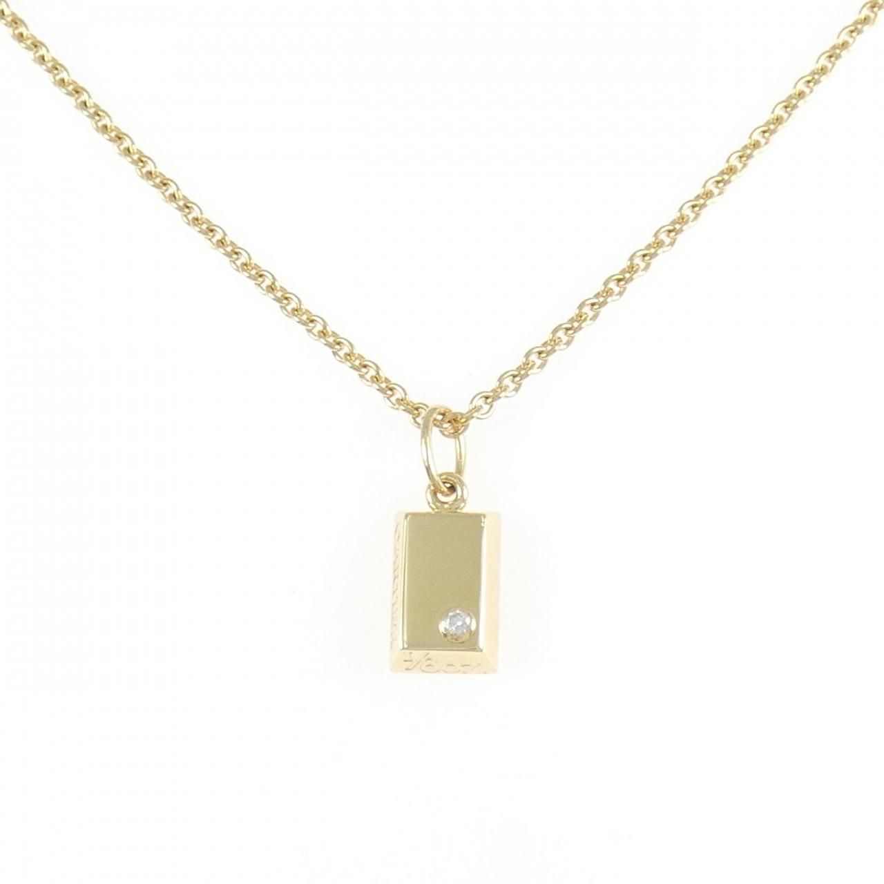 Cartier Diamond Necklace Gold