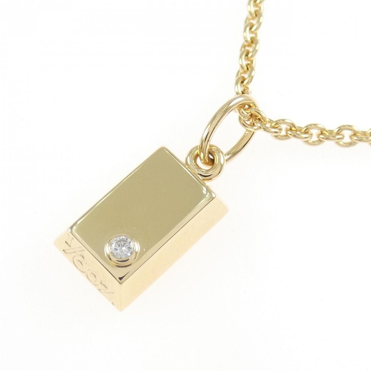 Cartier Diamond Necklace Gold — view 3