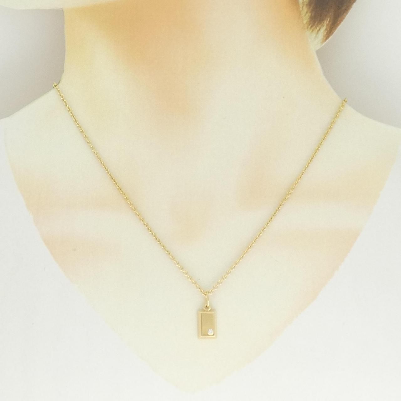 Cartier Diamond Necklace Gold — view 6