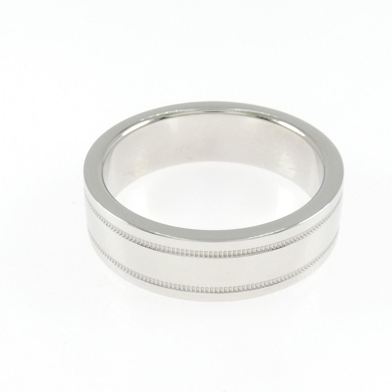 Tiffany & Co Double Mill Gray Ring — view 2