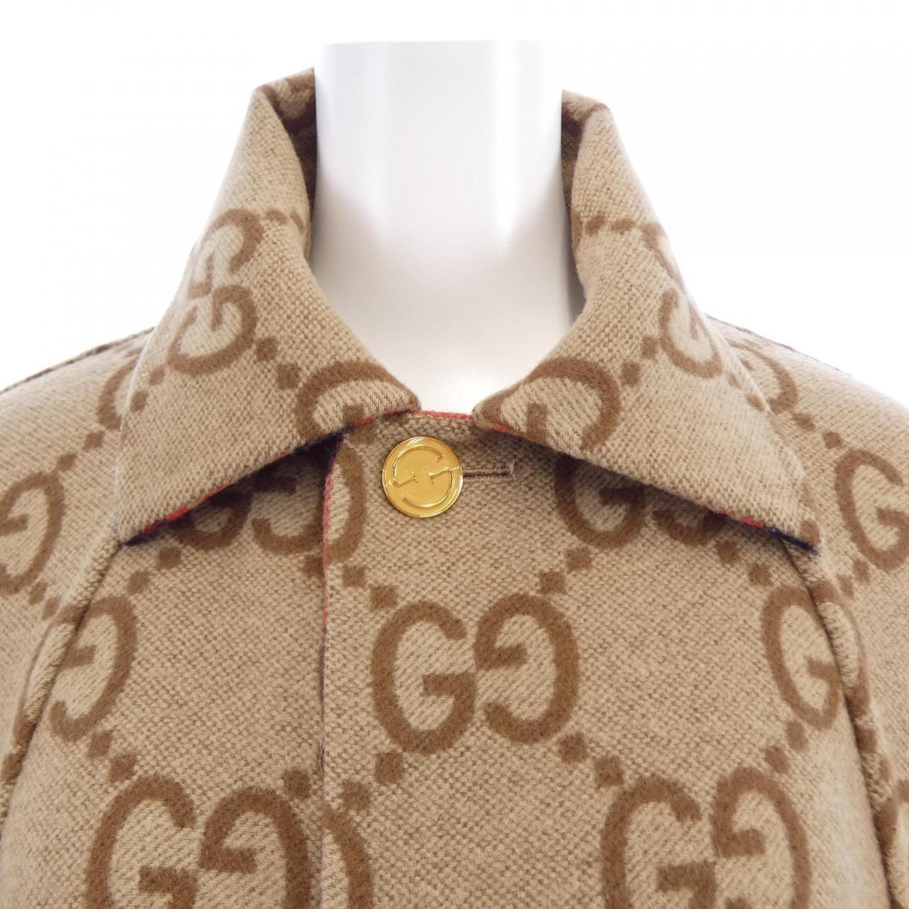 Gucci Cape & Ponchos Brown — view 5