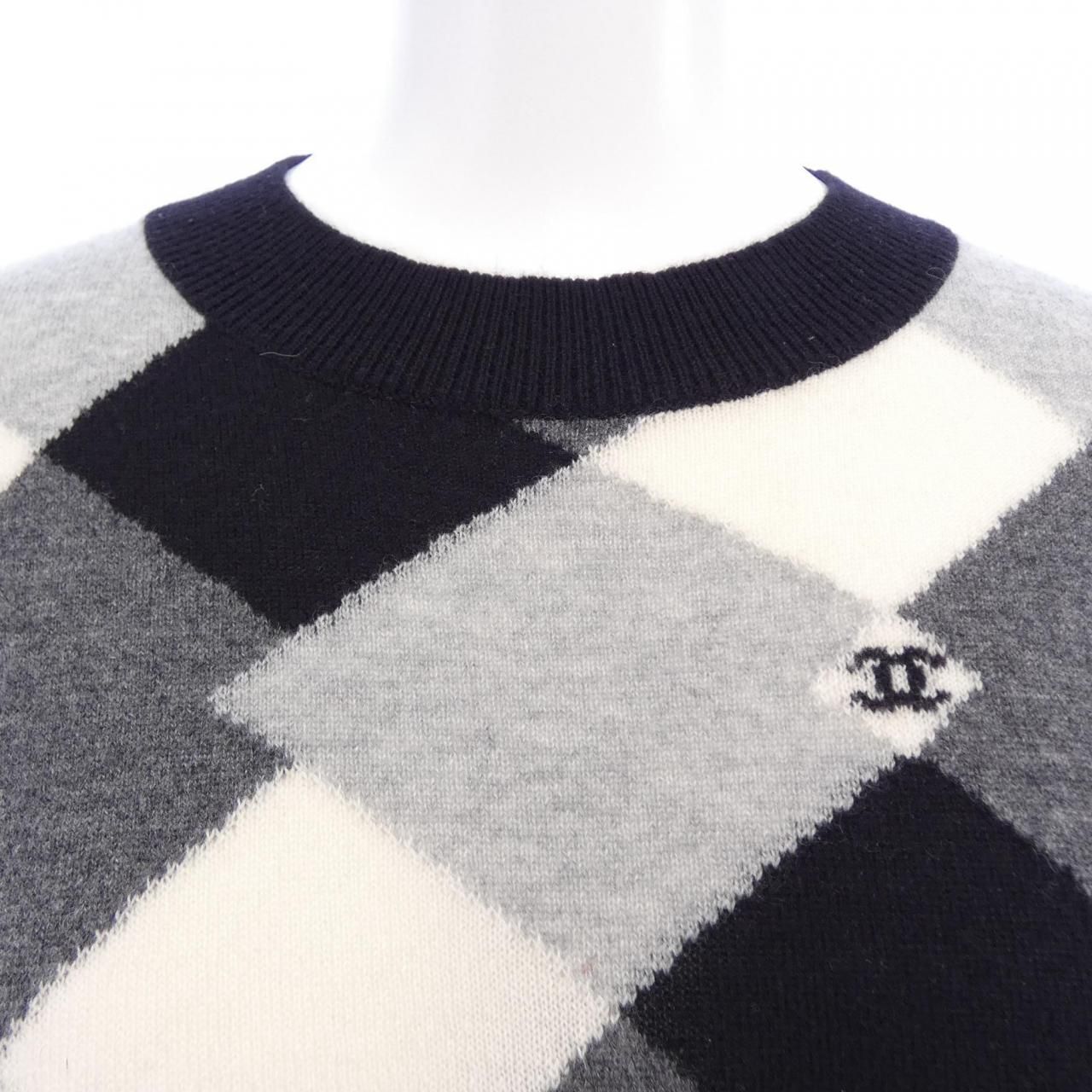 Chanel Knit Sweater Black — view 6