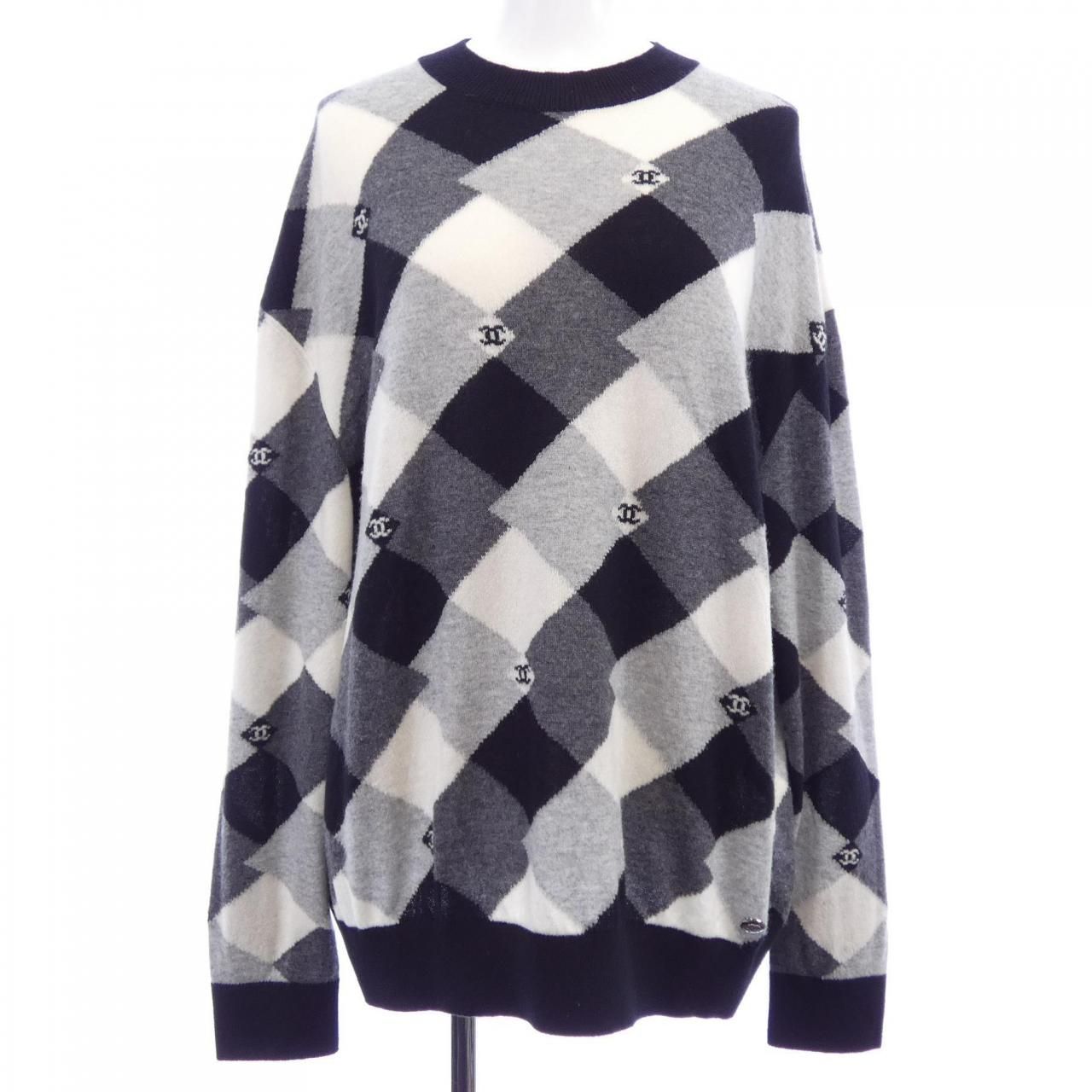 Chanel Knit Sweater Black