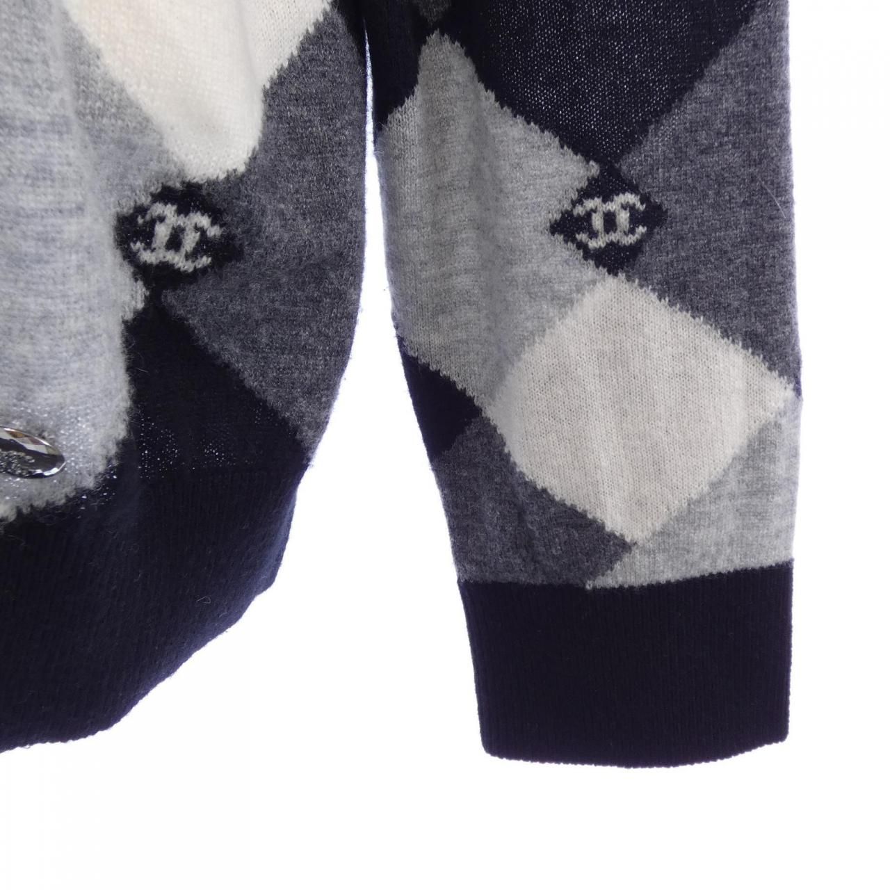 Chanel Knit Sweater Black — view 7